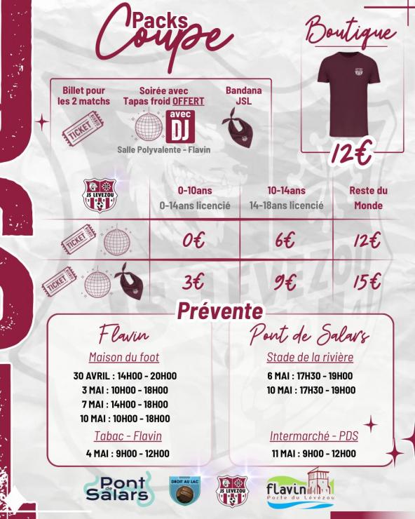 Affiche pack coupe