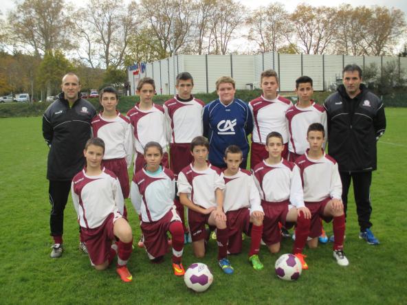 Equipe 2 U14/U15 JSL 2014/2015