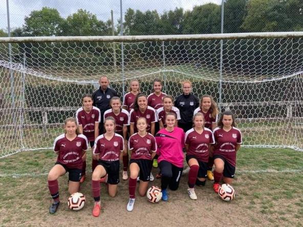 Photo officielle saison 2020/2021 Equipe u17 FEMININES