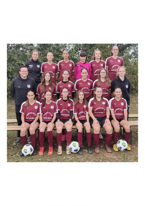 Les U17 Féminines - Saison 2023/2024