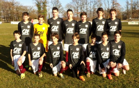 Victoire des U15 en coupe d'Aveyron