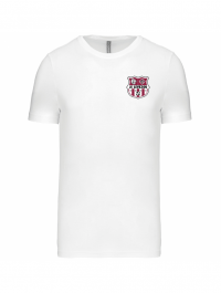 Tee-shirt Blanc coton
